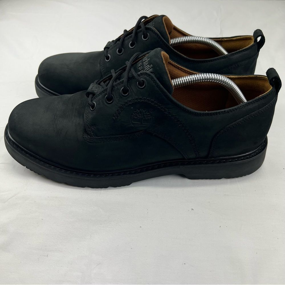 Timberland Leather Premium Waterproof Oxford Shoes Black Men’s Size 11.5 95500